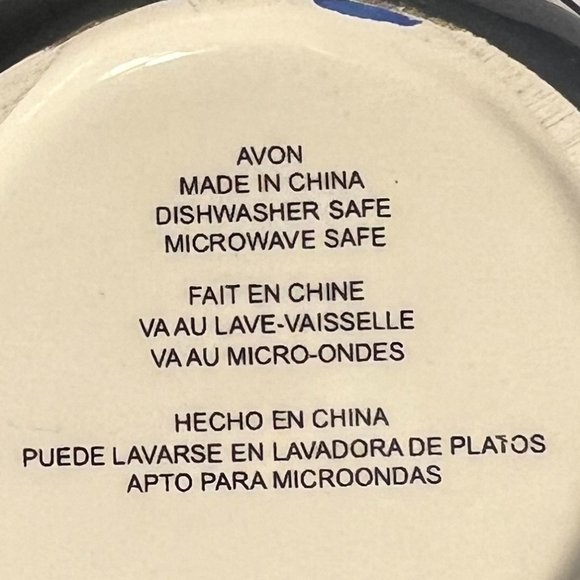 Vintage Avon COOKIES MAKE EVERYTHING BETTER Ceramic Mug ~ Built-in Cookie Holder - Picture 7 of 7